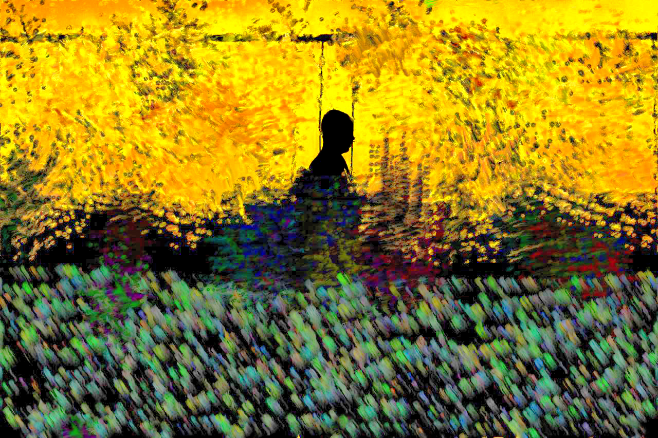 Passarela - foto pintura